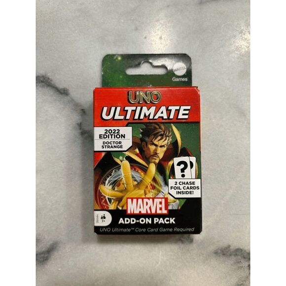 Uno Ultimate Marvel Add On Pack 2022 Edition Doctor Strange Pack - Picture 1 of 2
